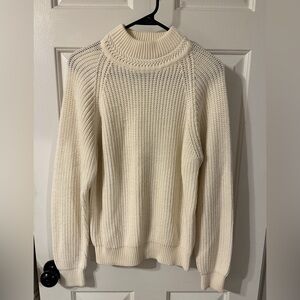 Vintage Picket & Post mock turtleneck sweater. Size medium.